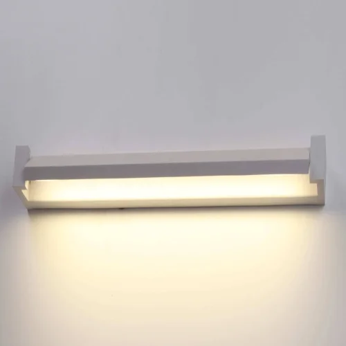 Бра LED CLT 028W WH Crystal Lux белый на 1 лампа, основание белое в стиле современный  фото 4
